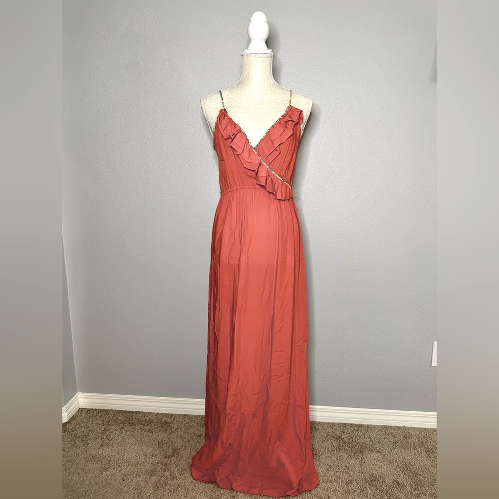 Salmon color dress